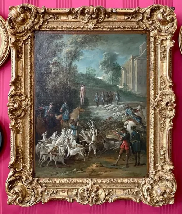 High rococo frame